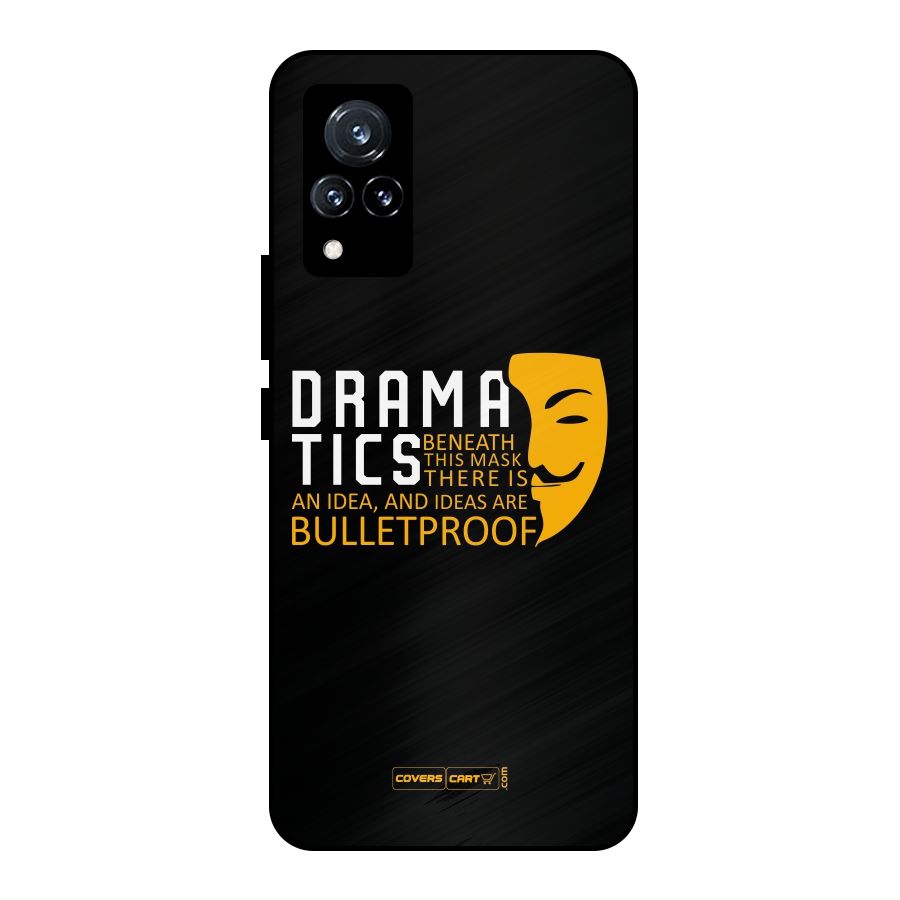 Dramatics Metal Back Case for Vivo V21 5G