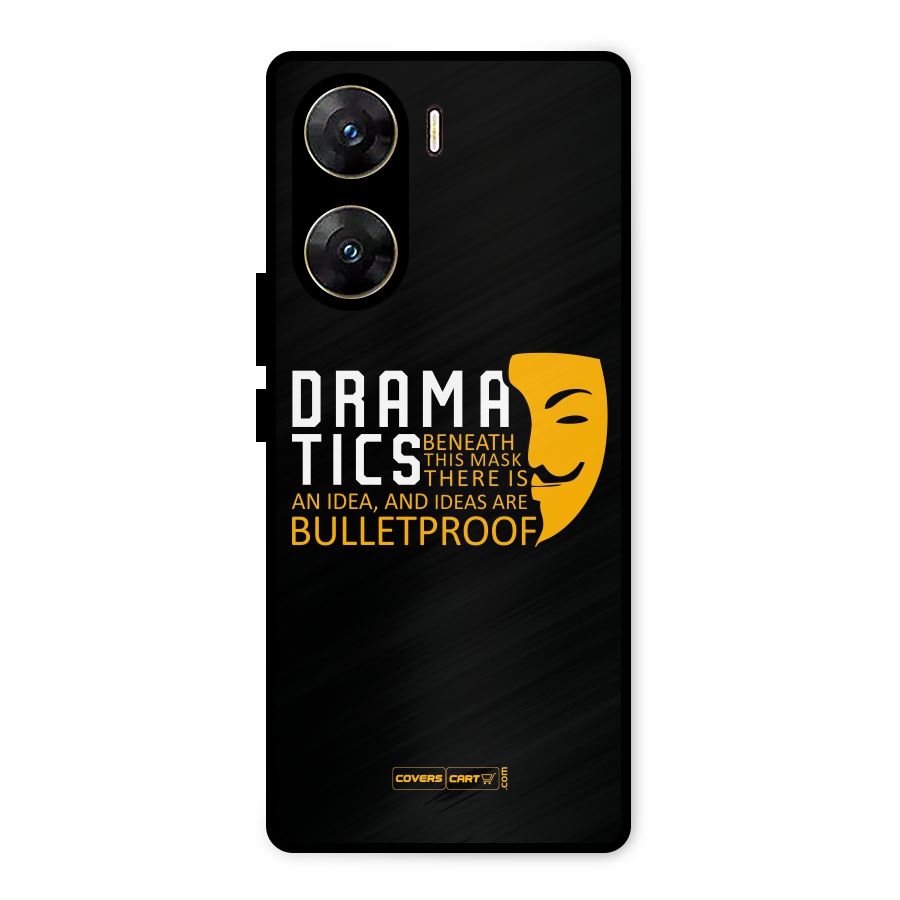 Dramatics Metal Back Case for Vivo V29e