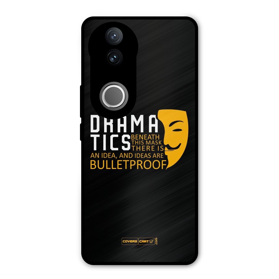 Dramatics Metal Back Case for Vivo V50e