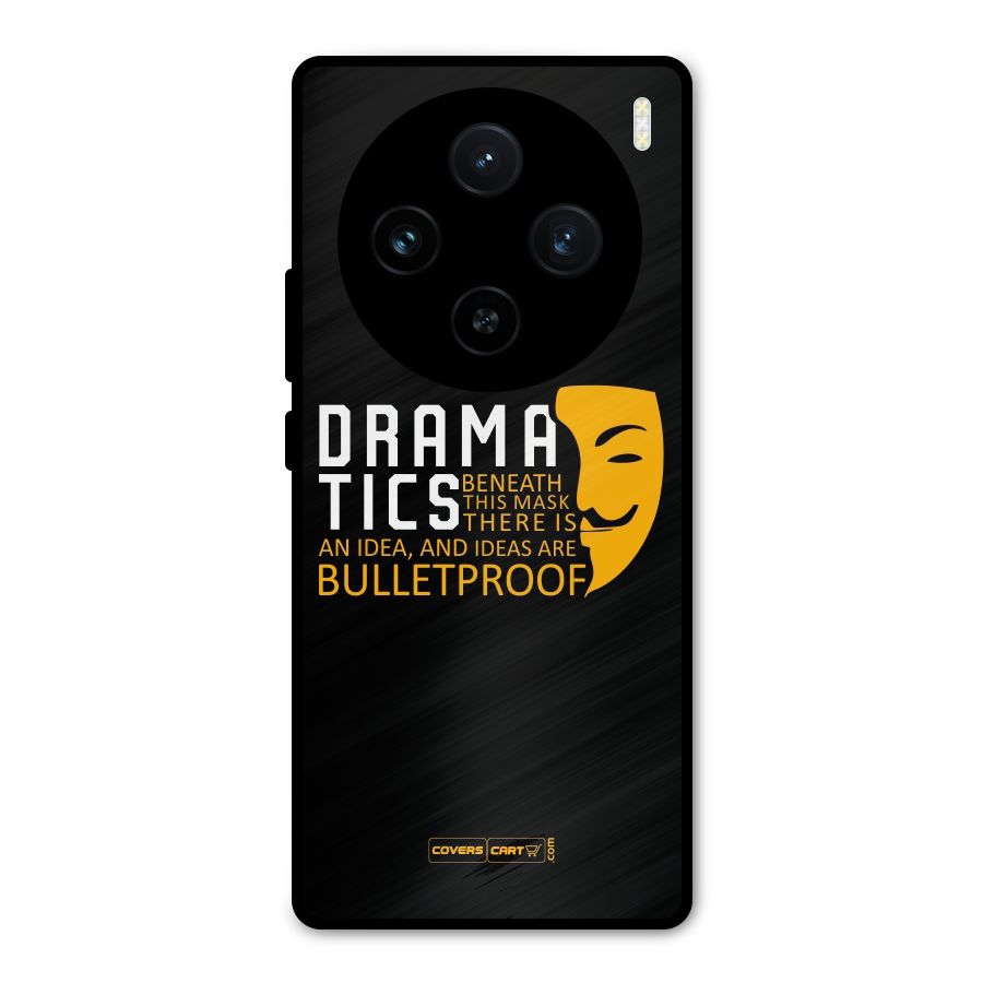 Dramatics Metal Back Case for Vivo X100