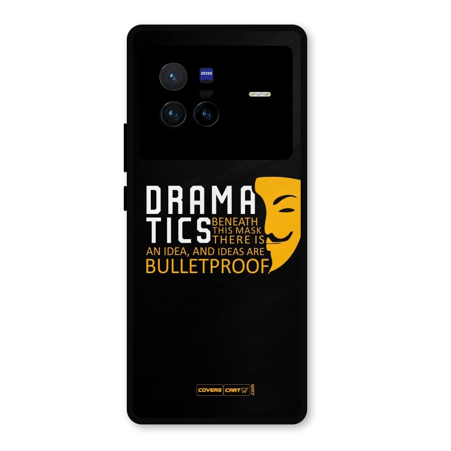 Dramatics Metal Back Case for Vivo X80