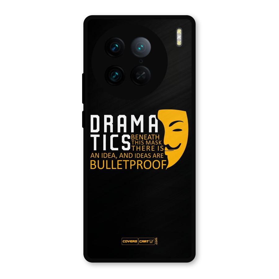 Dramatics Metal Back Case for Vivo X90 Pro