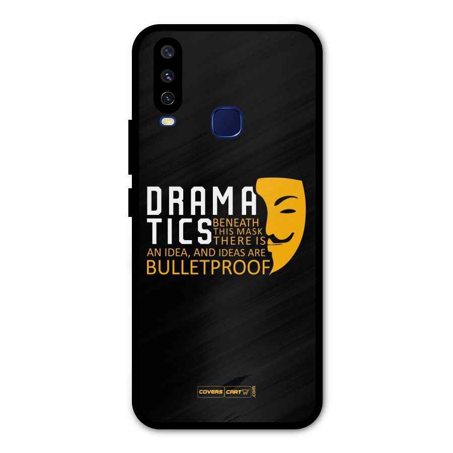 Dramatics Metal Back Case for Vivo Y12