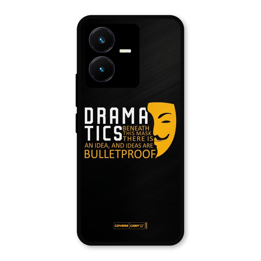 Dramatics Metal Back Case for Vivo Y22