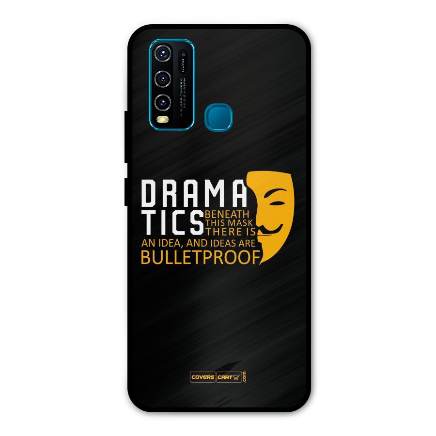 Dramatics Metal Back Case for Vivo Y30