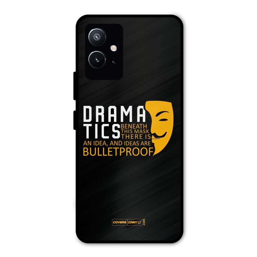 Dramatics Metal Back Case for Vivo Y75 5G