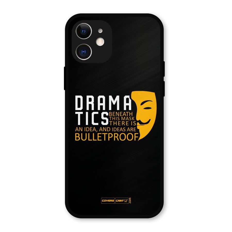 Dramatics Metal Back Case for iPhone 12