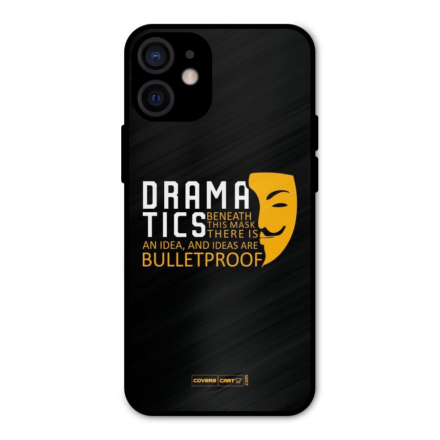 Dramatics Metal Back Case for iPhone 12 Mini