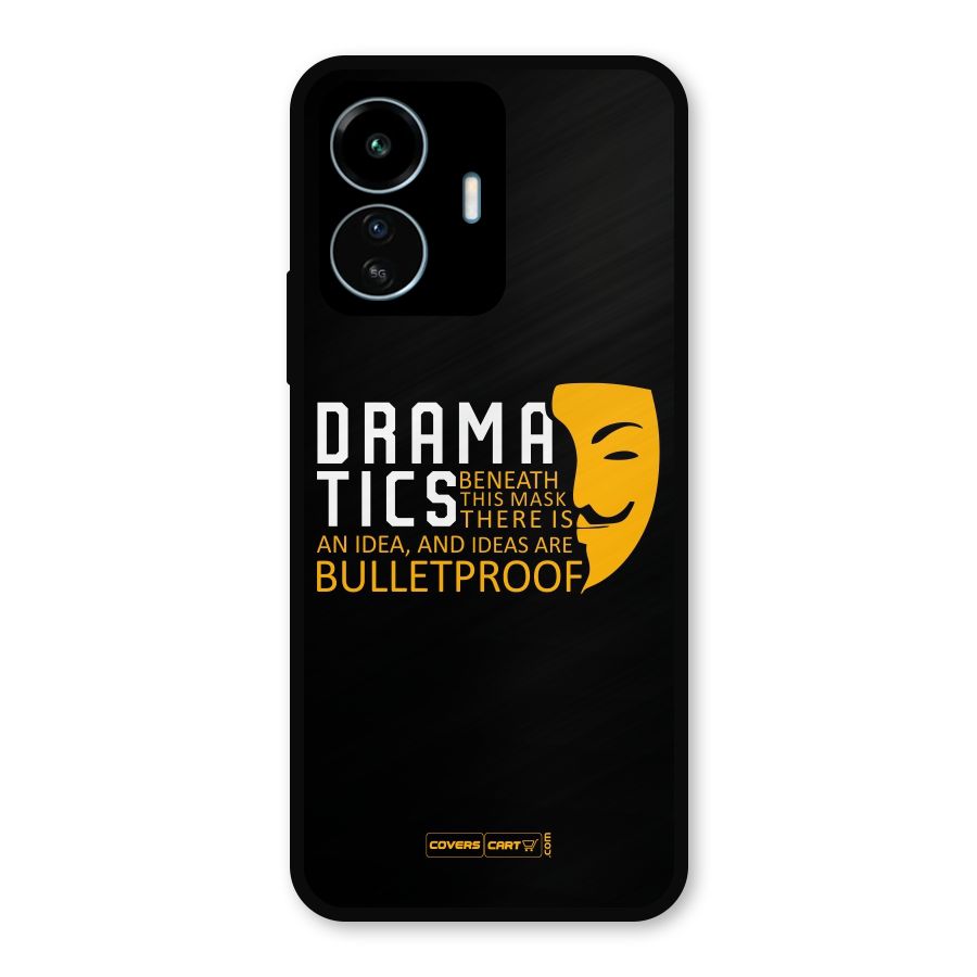 Dramatics Metal Back Case for vivo iQOO Z6 Lite 5G
