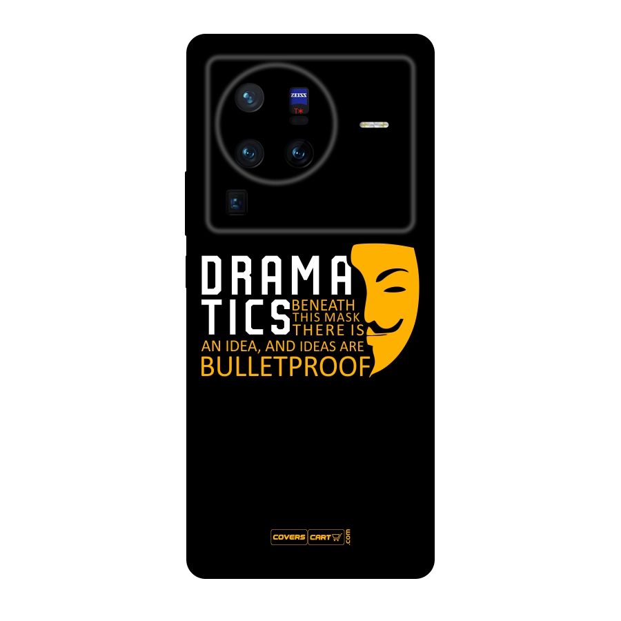 Dramatics Original Polycarbonate Back Case for Vivo X80