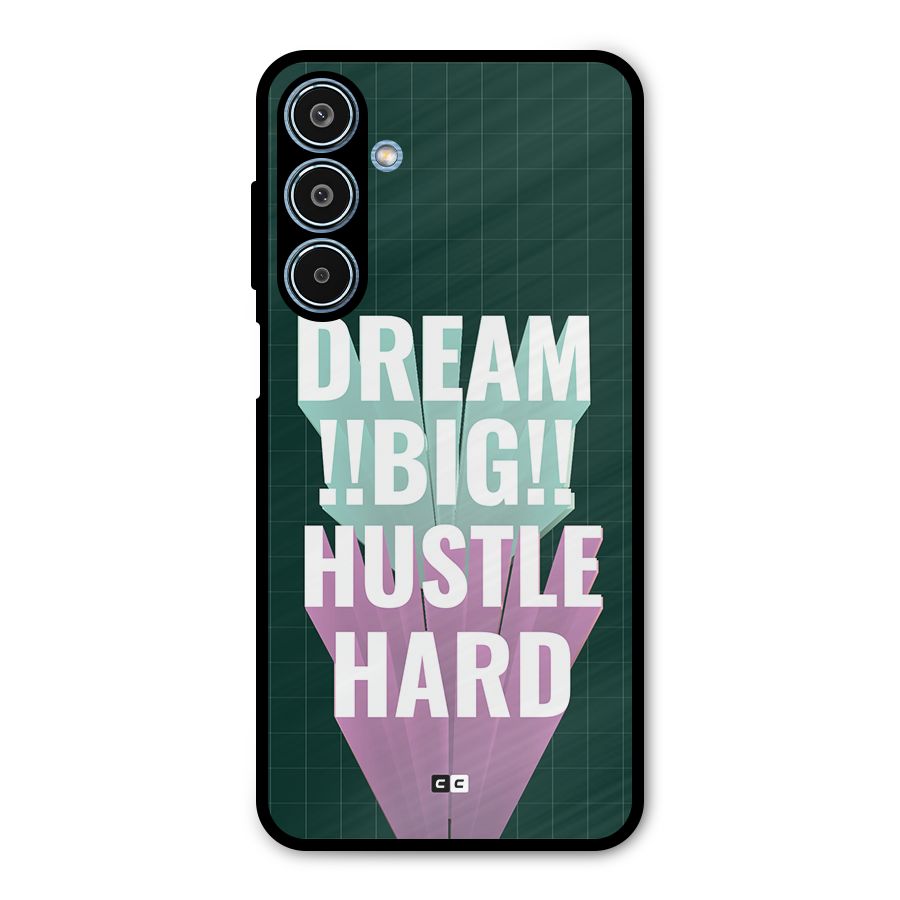 Dream Bigger Metal Back Case for Galaxy M35