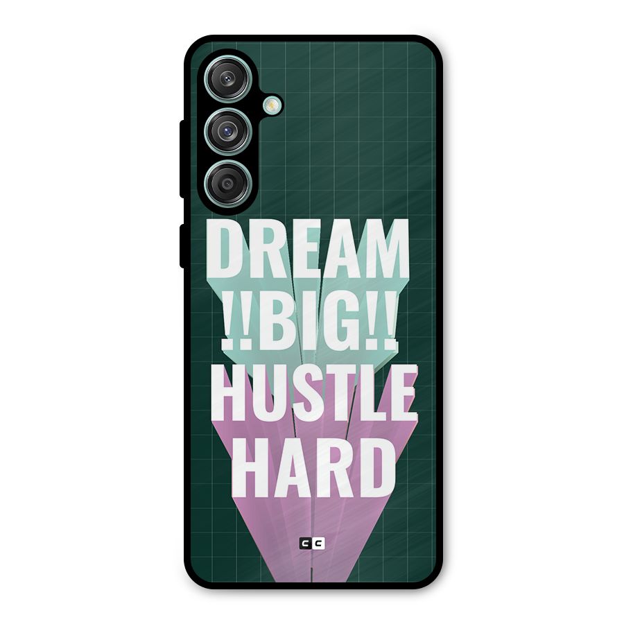 Dream Bigger Metal Back Case for Galaxy M55 5G
