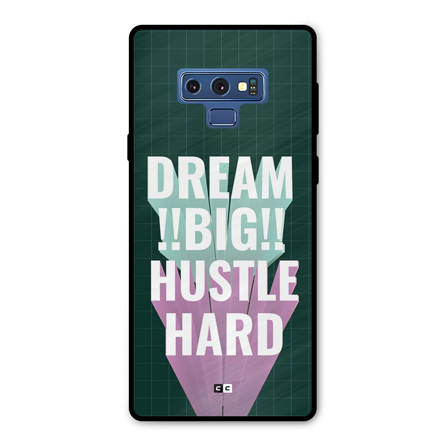 Dream Bigger Metal Back Case for Galaxy Note 9