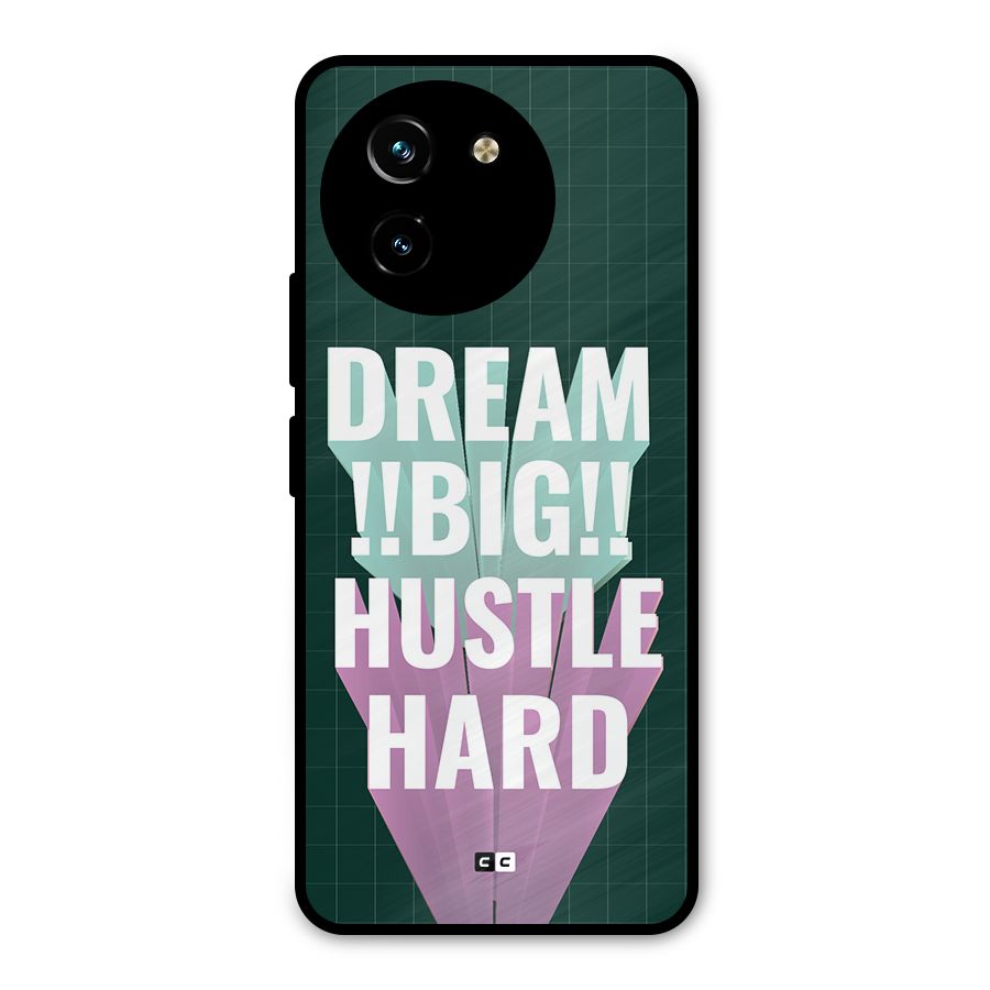 Dream Bigger Metal Back Case for Vivo T3x