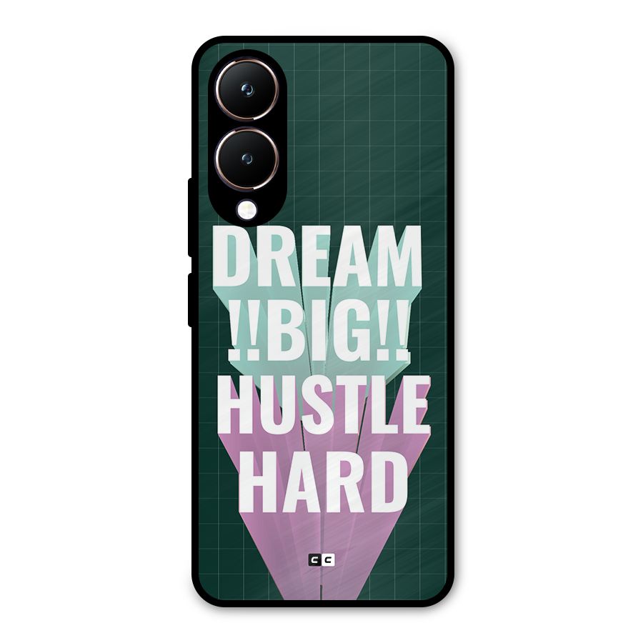 Dream Bigger Metal Back Case for Vivo Y28
