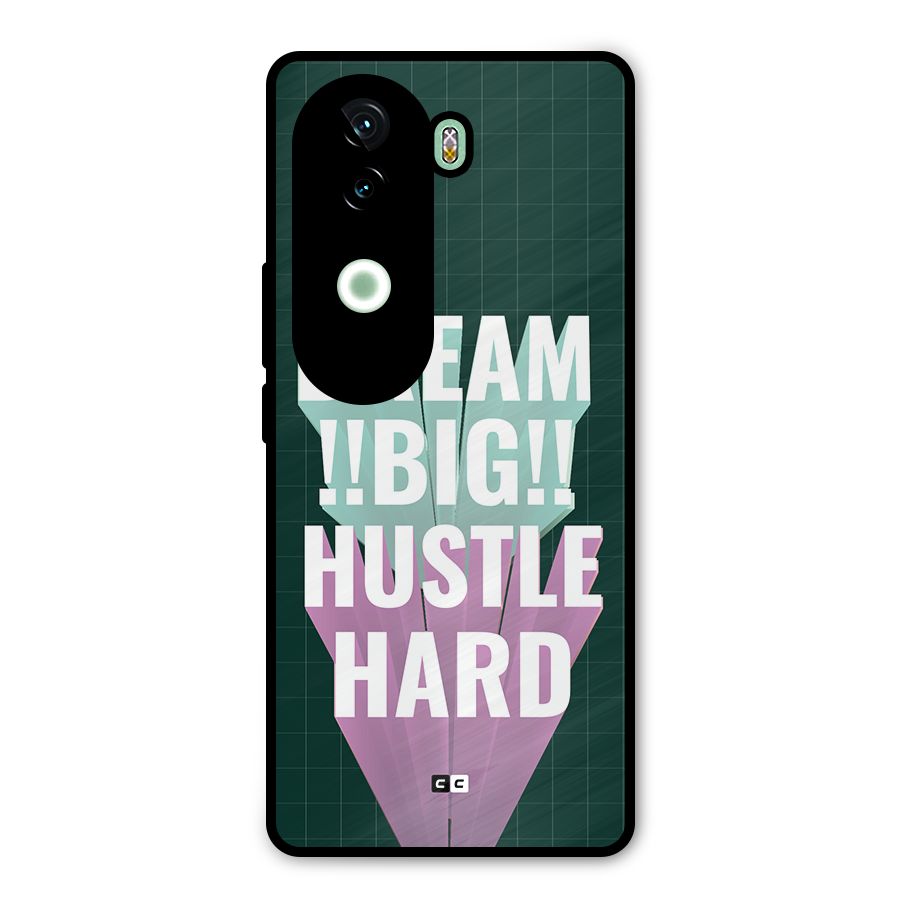 Dream Bigger Metal Back Case for iQOO Z9s