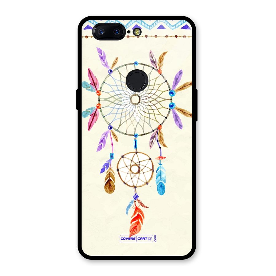 Dream Catcher Glass Back Case for OnePlus 5T