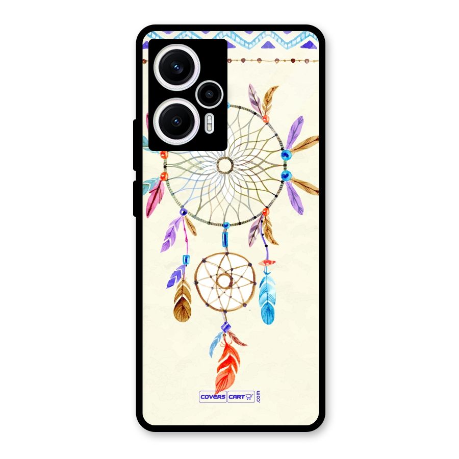 Dream Catcher Glass Back Case for Poco F5
