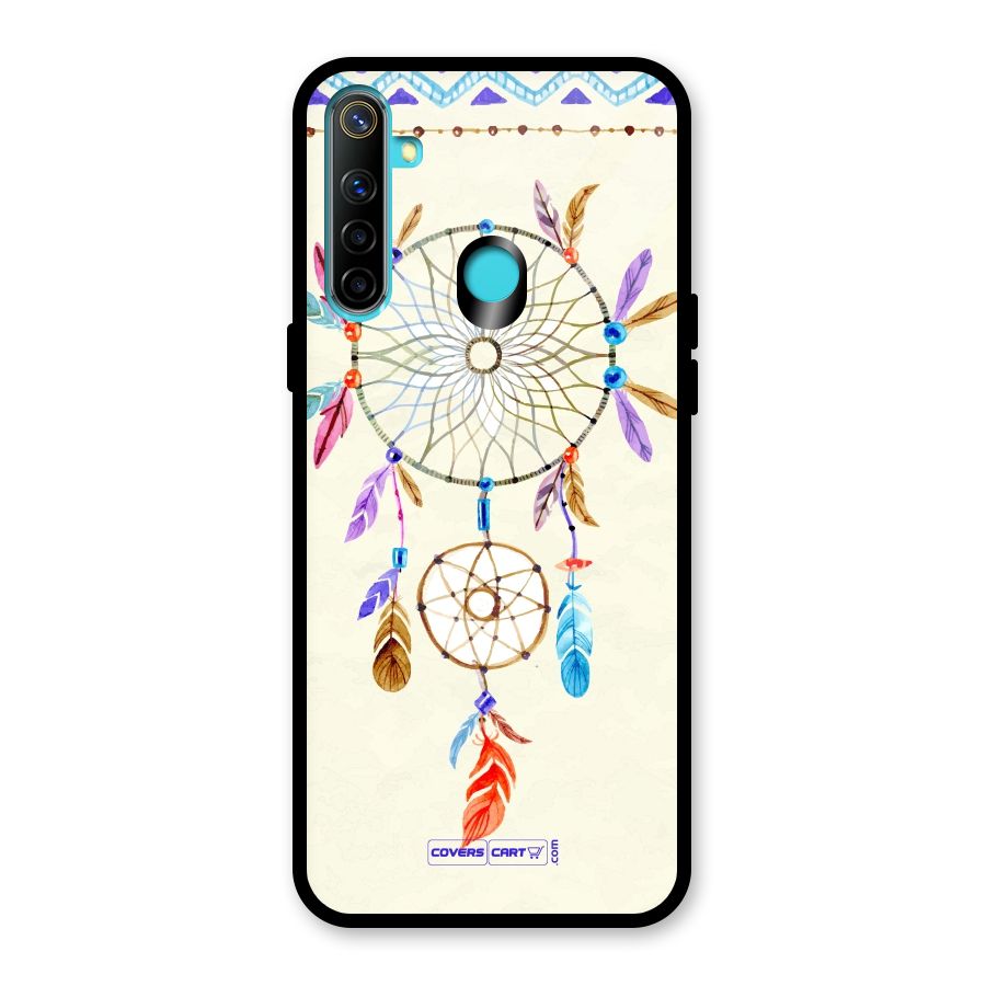 Dream Catcher Glass Back Case for Realme 5
