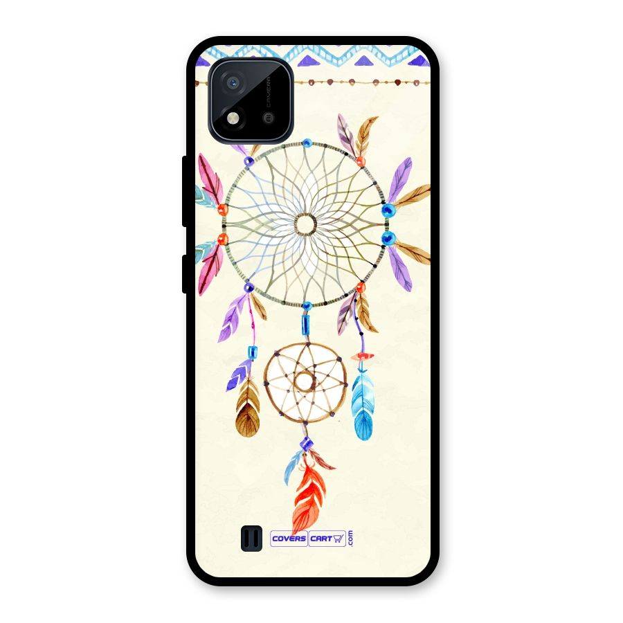 Dream Catcher Glass Back Case for Realme C11 2021