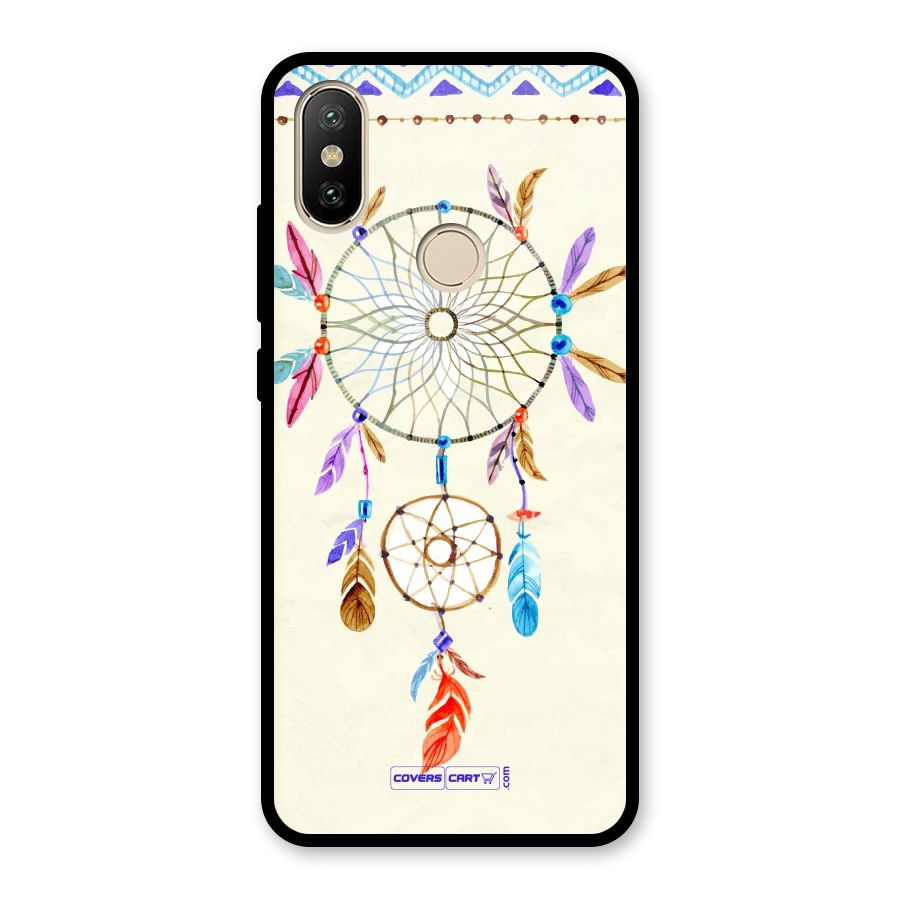 Dream Catcher Glass Back Case for Redmi A2