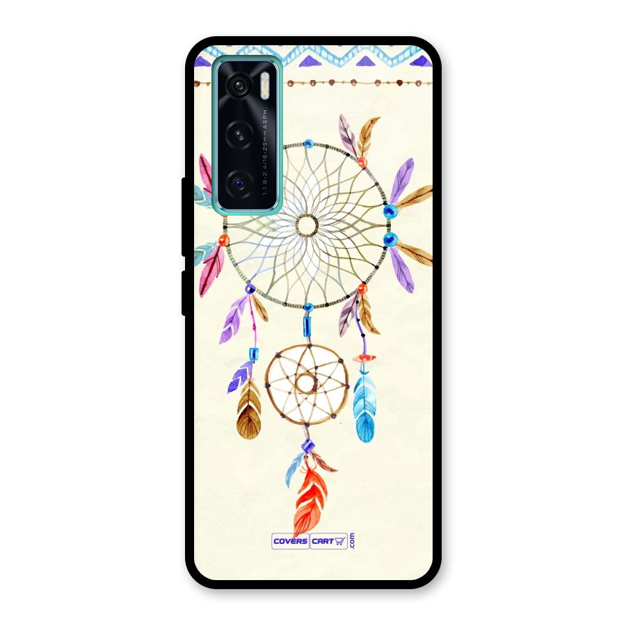 Dream Catcher Glass Back Case for Vivo V20 SE