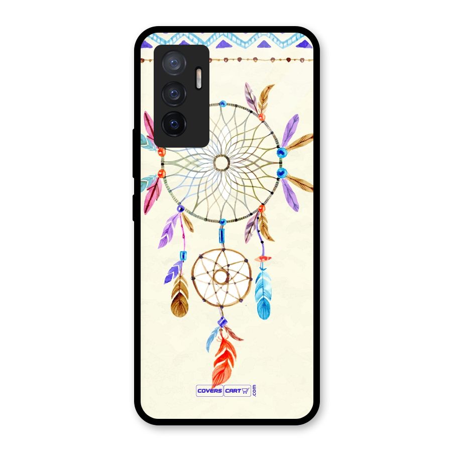 Dream Catcher Glass Back Case for Vivo V23e