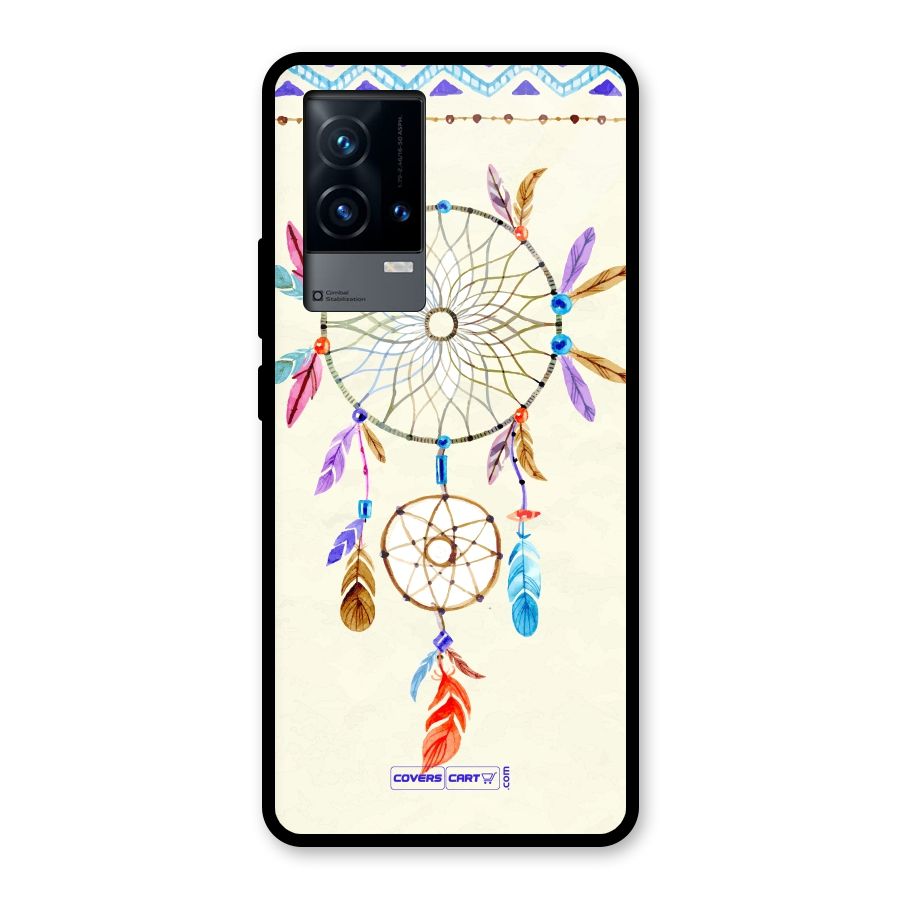 Dream Catcher Glass Back Case for iQOO 9 5G