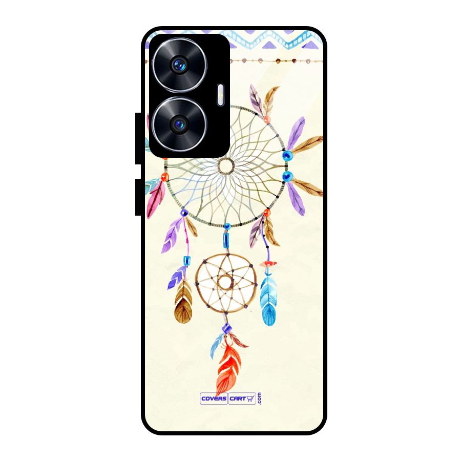 Dream Catcher Glass Back Case for realme C55