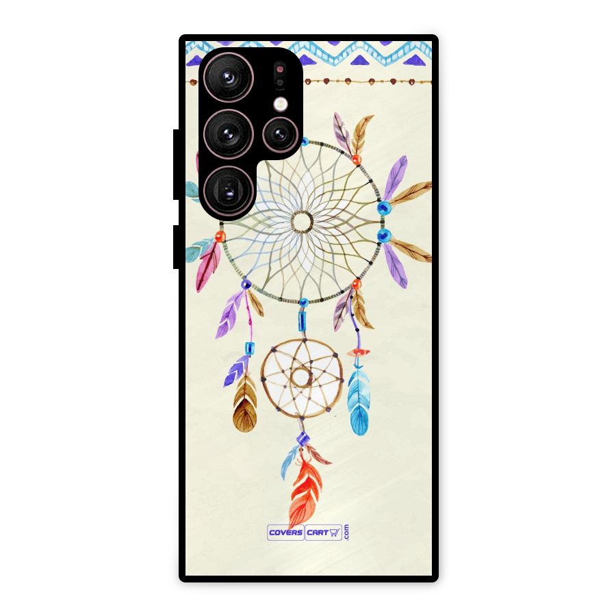 Dream Catcher Metal Back Case for Galaxy S22 Ultra 5G