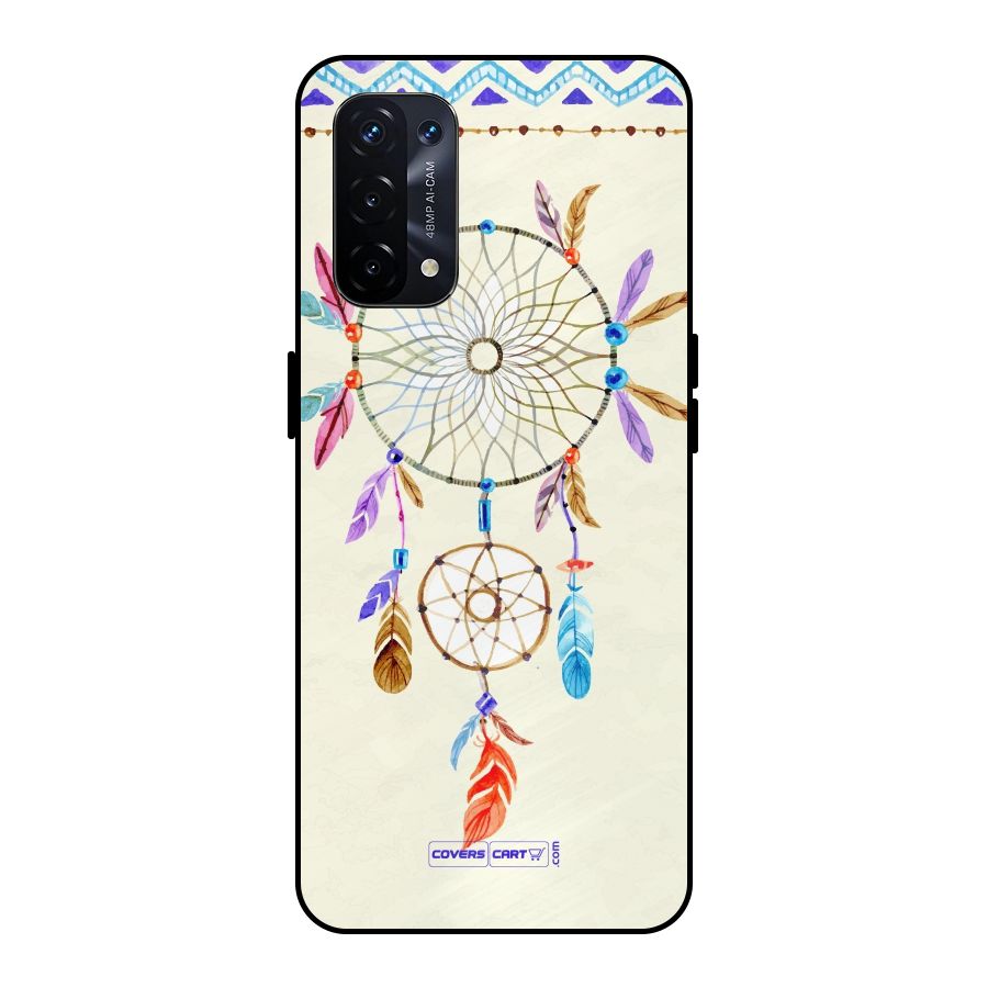 Dream Catcher Metal Back Case for Oppo A74 5G