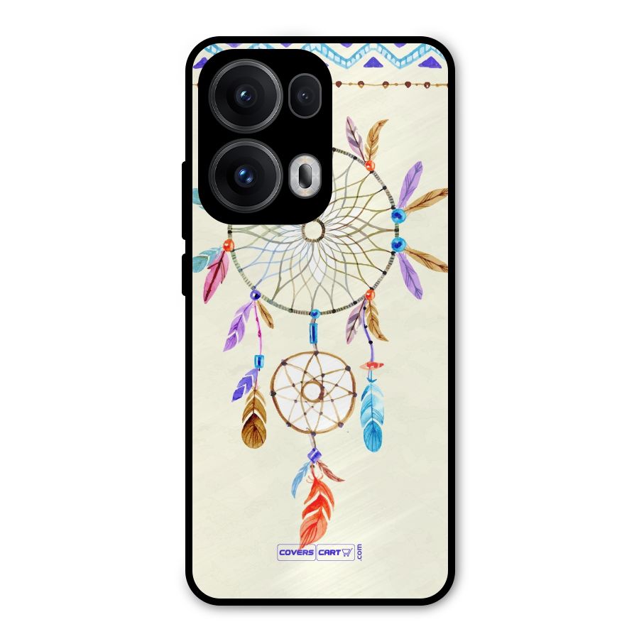 Dream Catcher Metal Back Case for Oppo Reno13 Pro
