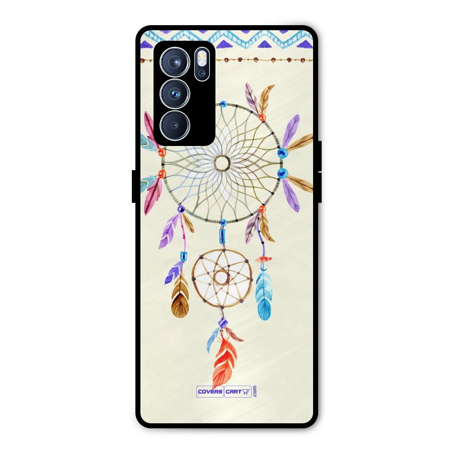 Dream Catcher Metal Back Case for Oppo Reno6 Pro 5G