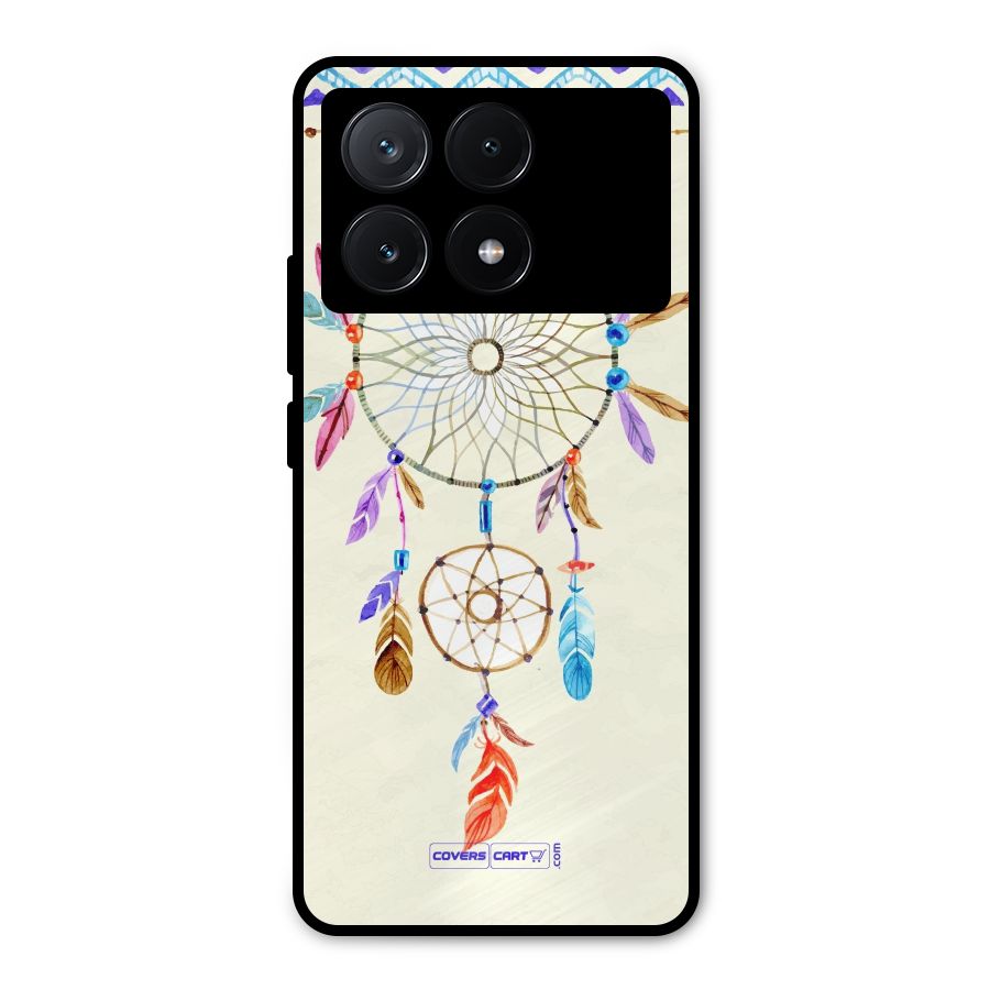 Dream Catcher Metal Back Case for Poco X6 Pro
