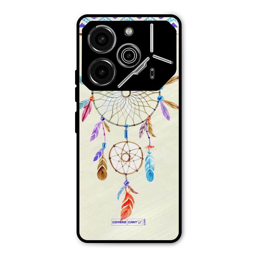 Dream Catcher Metal Back Case for Tecno Pova 6 Pro