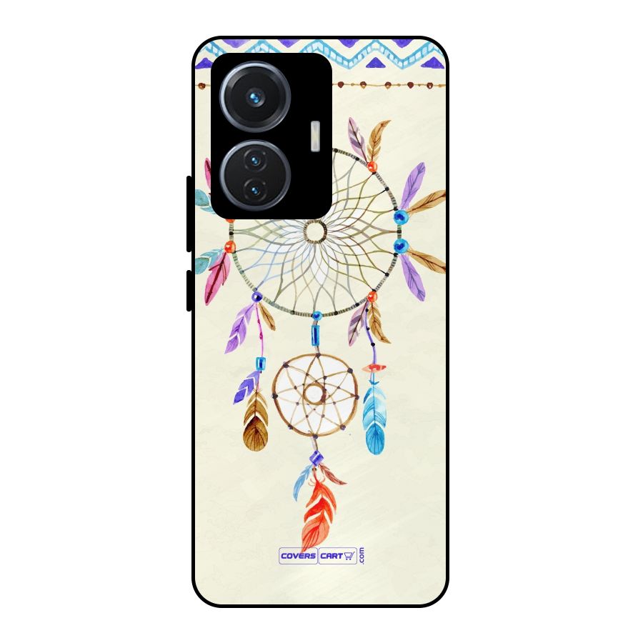 Dream Catcher Metal Back Case for Vivo T1 44W