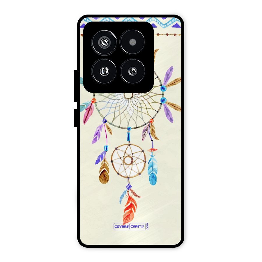 Dream Catcher Metal Back Case for Xiaomi 14 Pro