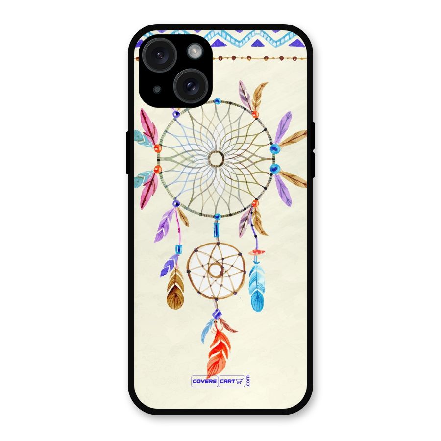 Dream Catcher Metal Back Case for iPhone 15 Plus