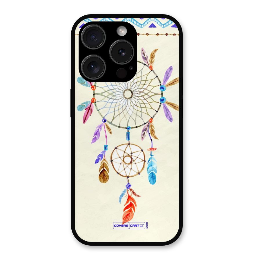 Dream Catcher Metal Back Case for iPhone 15 Pro
