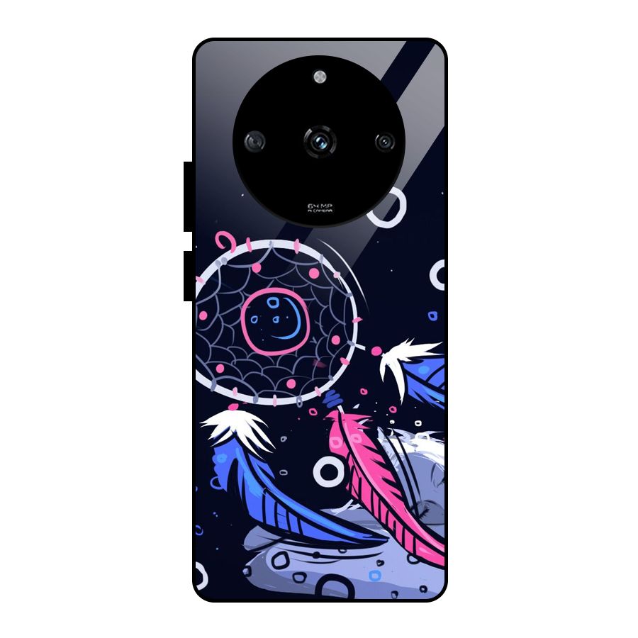 Dream Catcher Minimal Glass Back Case for Realme Narzo 60 5G