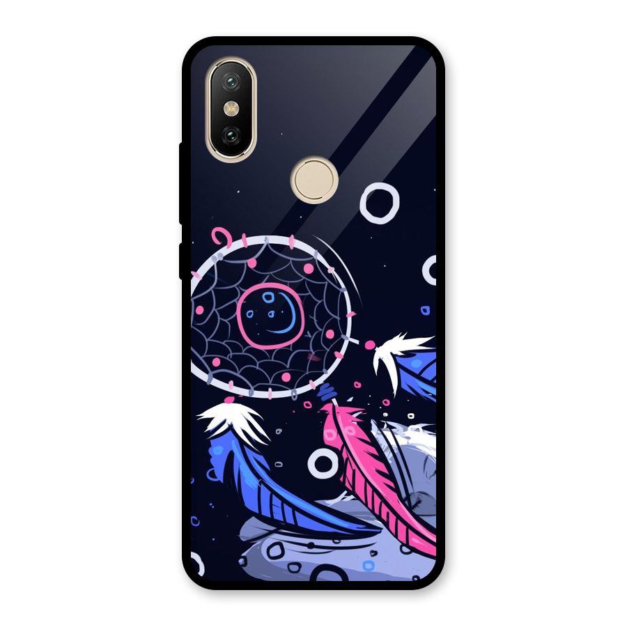 Dream Catcher Minimal Glass Back Case for Redmi A2