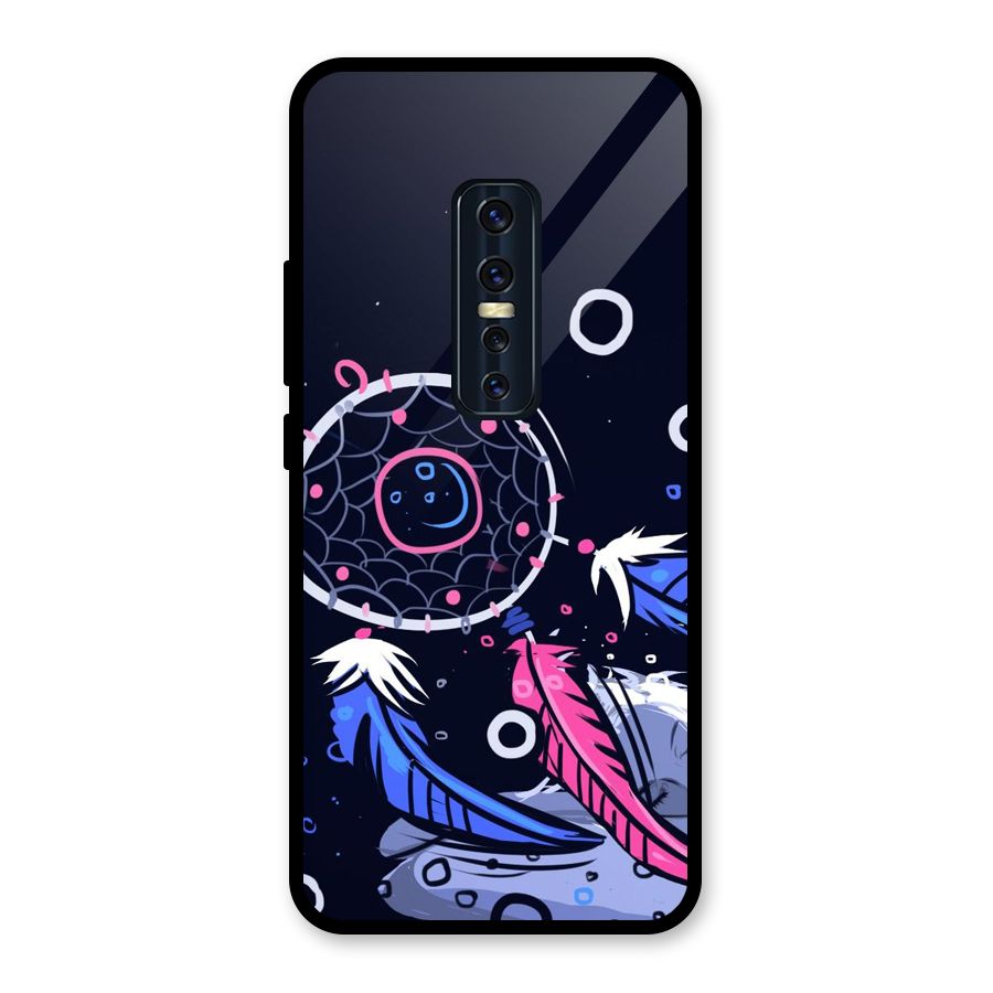 Dream Catcher Minimal Glass Back Case for Vivo V17 Pro