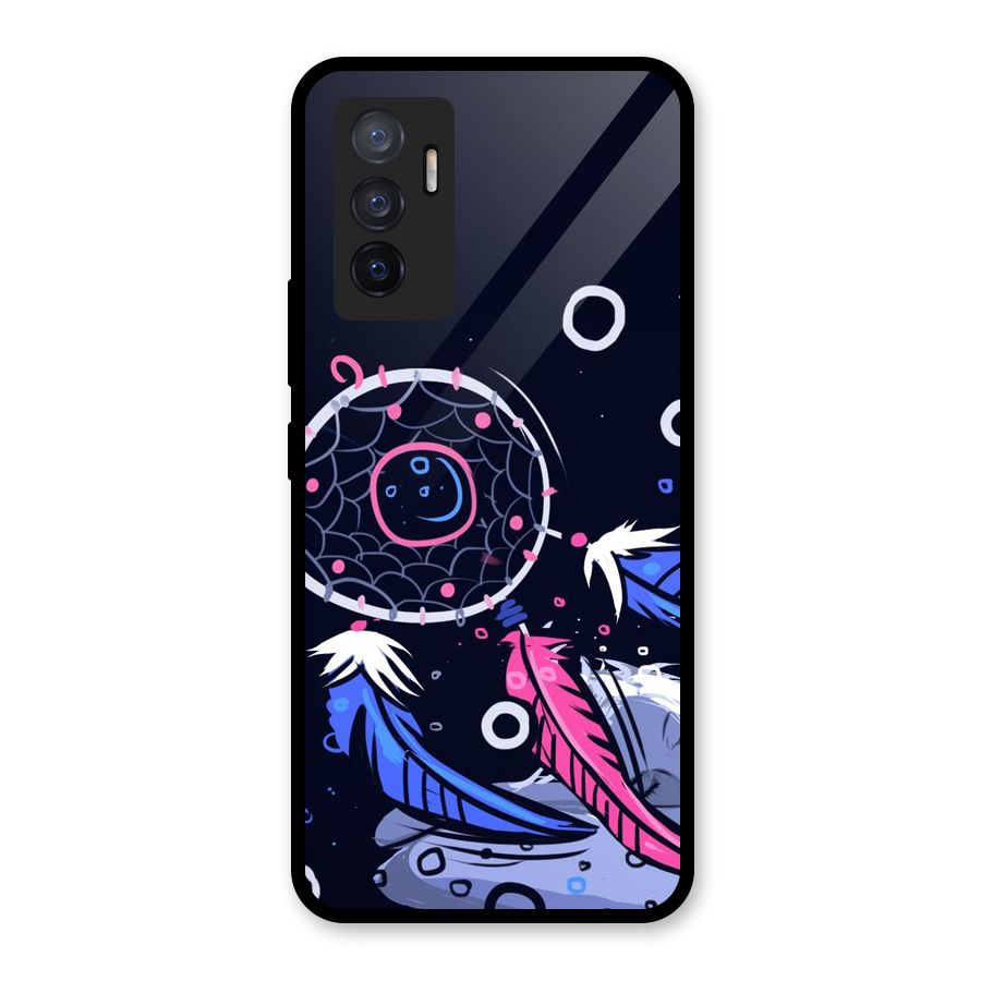 Dream Catcher Minimal Glass Back Case for Vivo V23e