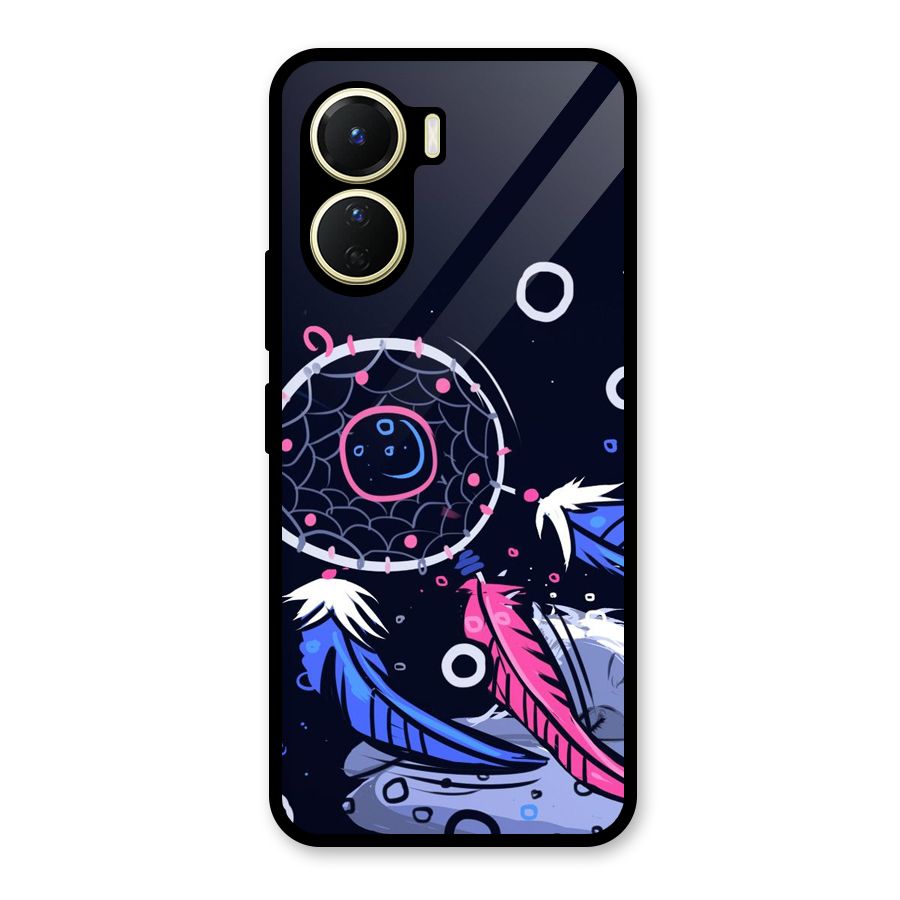 Dream Catcher Minimal Glass Back Case for Vivo Y16