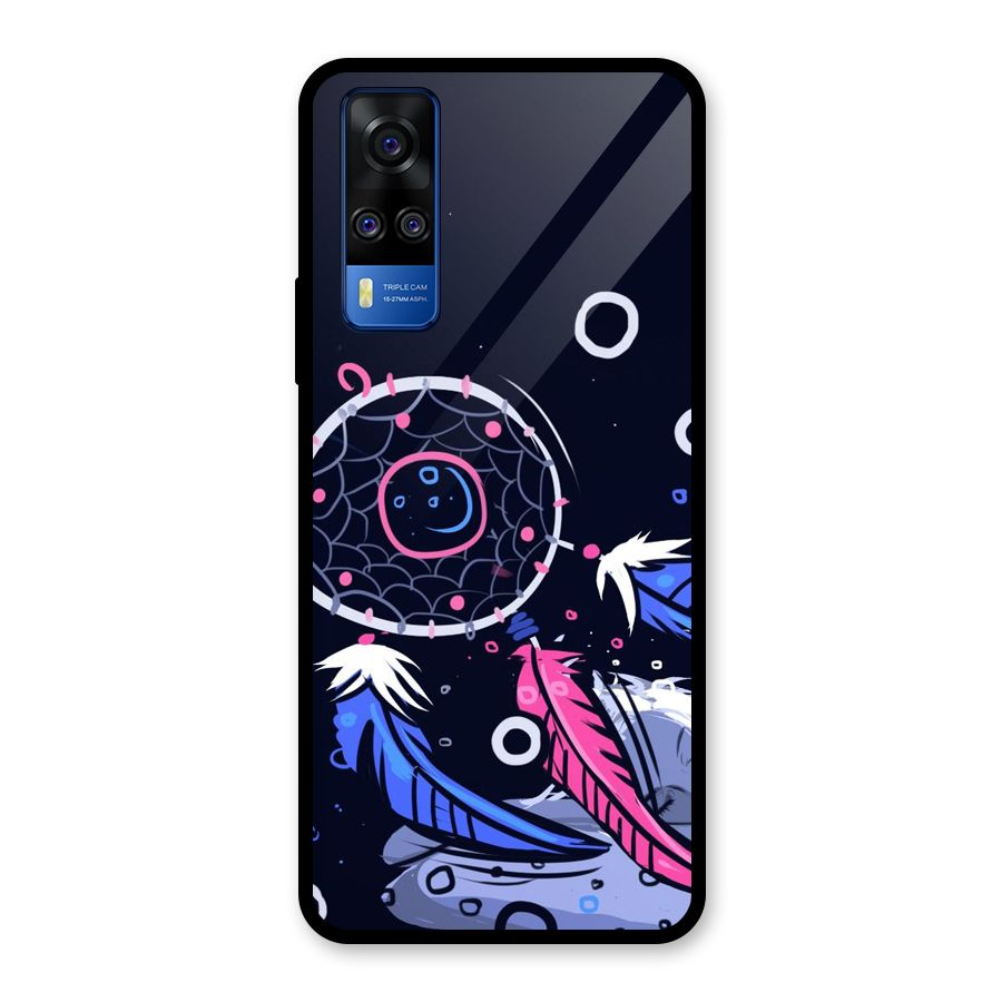 Dream Catcher Minimal Glass Back Case for Vivo Y31