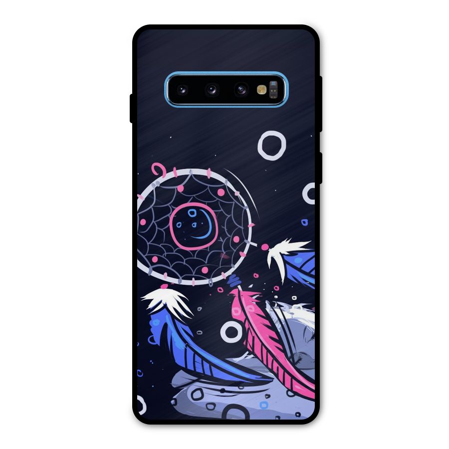 Dream Catcher Minimal Metal Back Case for Galaxy S10