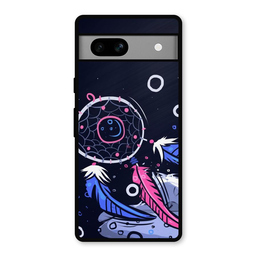 Dream Catcher Minimal Metal Back Case for Google Pixel 7a