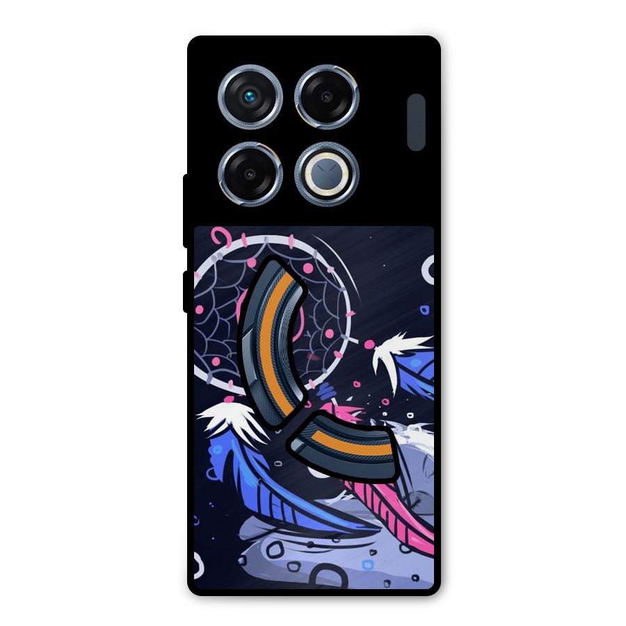 Dream Catcher Minimal Metal Back Case for Infinix GT 20 Pro
