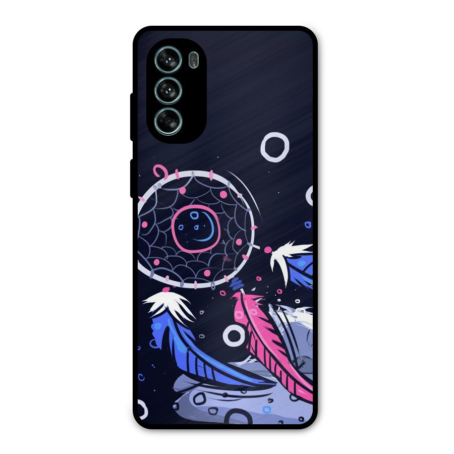 Dream Catcher Minimal Metal Back Case for Moto G62