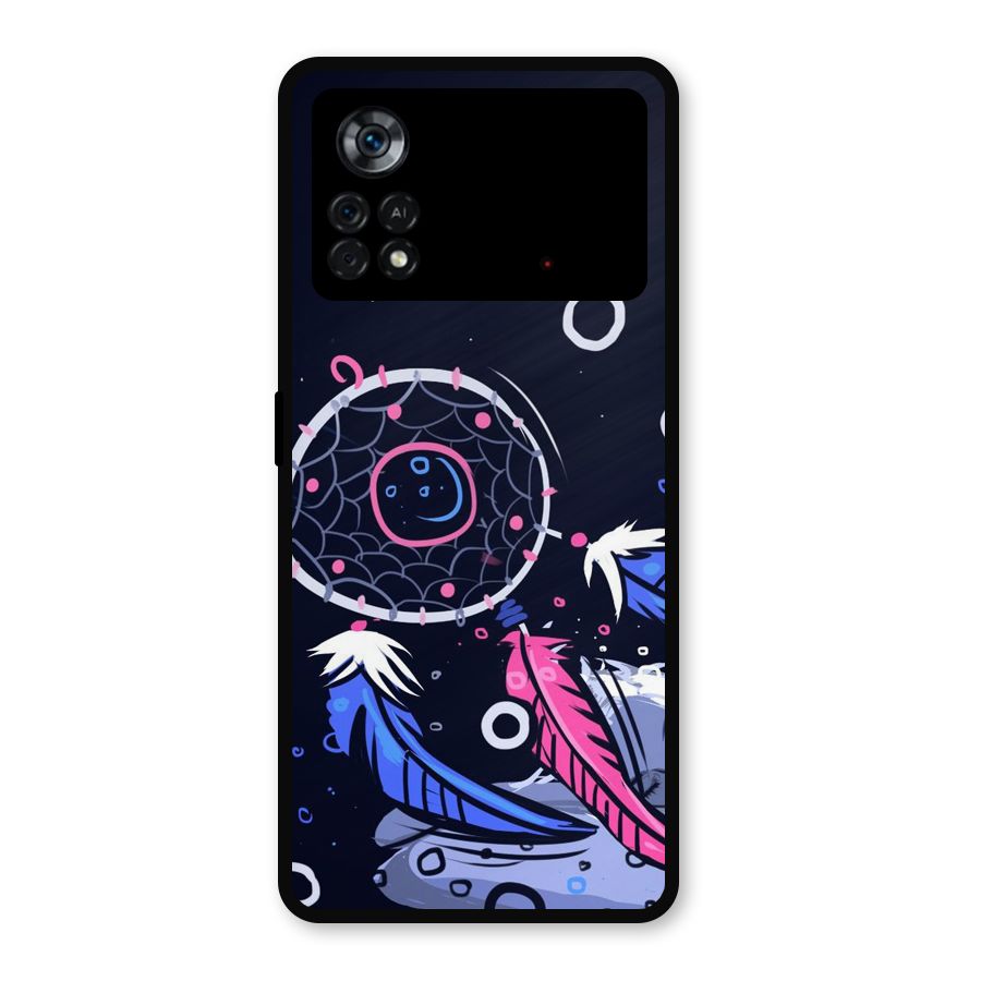 Dream Catcher Minimal Metal Back Case for Poco X4 Pro 5G